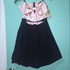 Girly Strapless dress 🌸💖